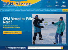 Tablet Screenshot of cem-vivant.com